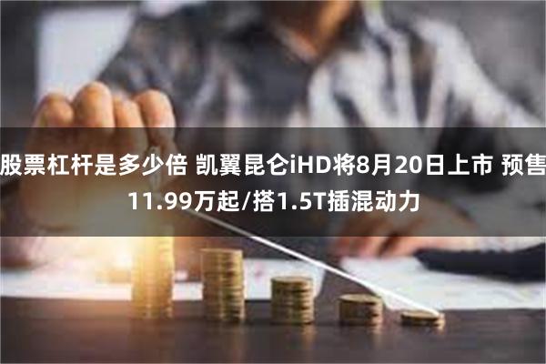 股票杠杆是多少倍 凯翼昆仑iHD将8月20日上市 预售11.99万起/搭1.5T插混动力