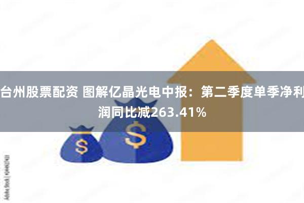 台州股票配资 图解亿晶光电中报：第二季度单季净利润同比减263.41%