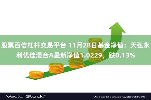 股票百倍杠杆交易平台 11月28日基金净值：天弘永利优佳混合A最新净值1.0229，跌0.13%