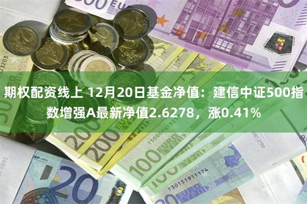 期权配资线上 12月20日基金净值：建信中证500指数增强A最新净值2.6278，涨0.41%